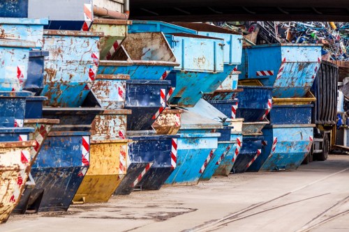 Overview of construction debris and recycling in Upper Clapton