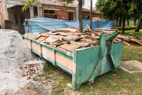 Construction waste sorting and recycling in Silvertown