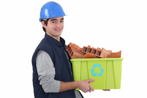 Professional rubbish removal team in East London