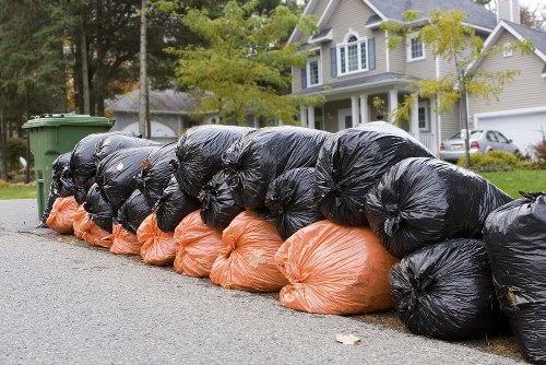 Commercial waste collection in East London