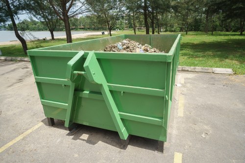 Innovative recycling process for construction debris in Dalston